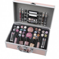 Trusa machiaj, Zmile Cosmetics, Geanta inclusa, Pink