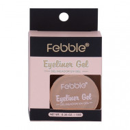 Tus Gel Febble, Eyeliner Gel, Negru, Pensula aplicare inclusa