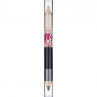 Creion de ochi cu doua capete Maybelline Big Eyes Liner, Nuanta 02 Black&Beige
