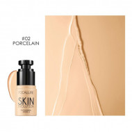 Fond de ten fluid Focallure Skin Evolution SPF15, 02 Porcelain