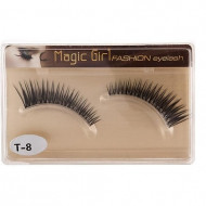 Gene False cu lipici inclus, Makeup, Magic Girl, T8