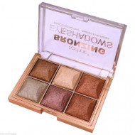 Paleta 6 farduri de ochi Technic Colour Max Bronze