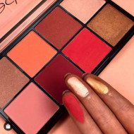 Paleta fard de obraz si iluminator Technic Jungle Fever Blush Highlight Palette