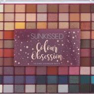 Paleta farduri de ochi Sunkissed Colour Obsession Eyeshadow Palette 100 culori