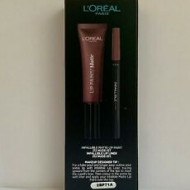 Ruj de buze + Creion contur L'Oreal Lip Kit Paint 212 Nude-Ist