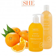 Sapun lichid de maini Om She Aromatherapy Mango & Orange Hand Wash, 500 ml