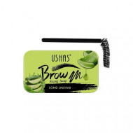 Sapun stilizare sprancene, Ushas, Brow Fixing Soap, Pensula inclusa, Aloe Vera