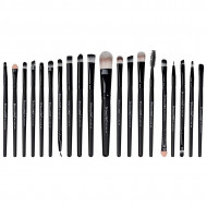 Set 20 pensule machiaj Black, Husa depozitare inclusa