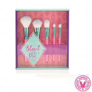 Set 5 pensule machiaj Sunkissed Blend Like A Pro Makeup Brushes