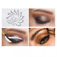 Set sabloane adezive eyeliner si fard, Makeup, Nine Toils Fox