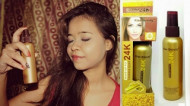 Spray Fixare Machiaj Kiss Beauty Cinema Gold 24K