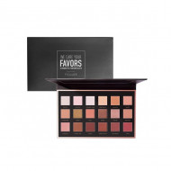 Trusa 18 farduri de pleoape Focallure We Care Your Favors, 02 Neutrals