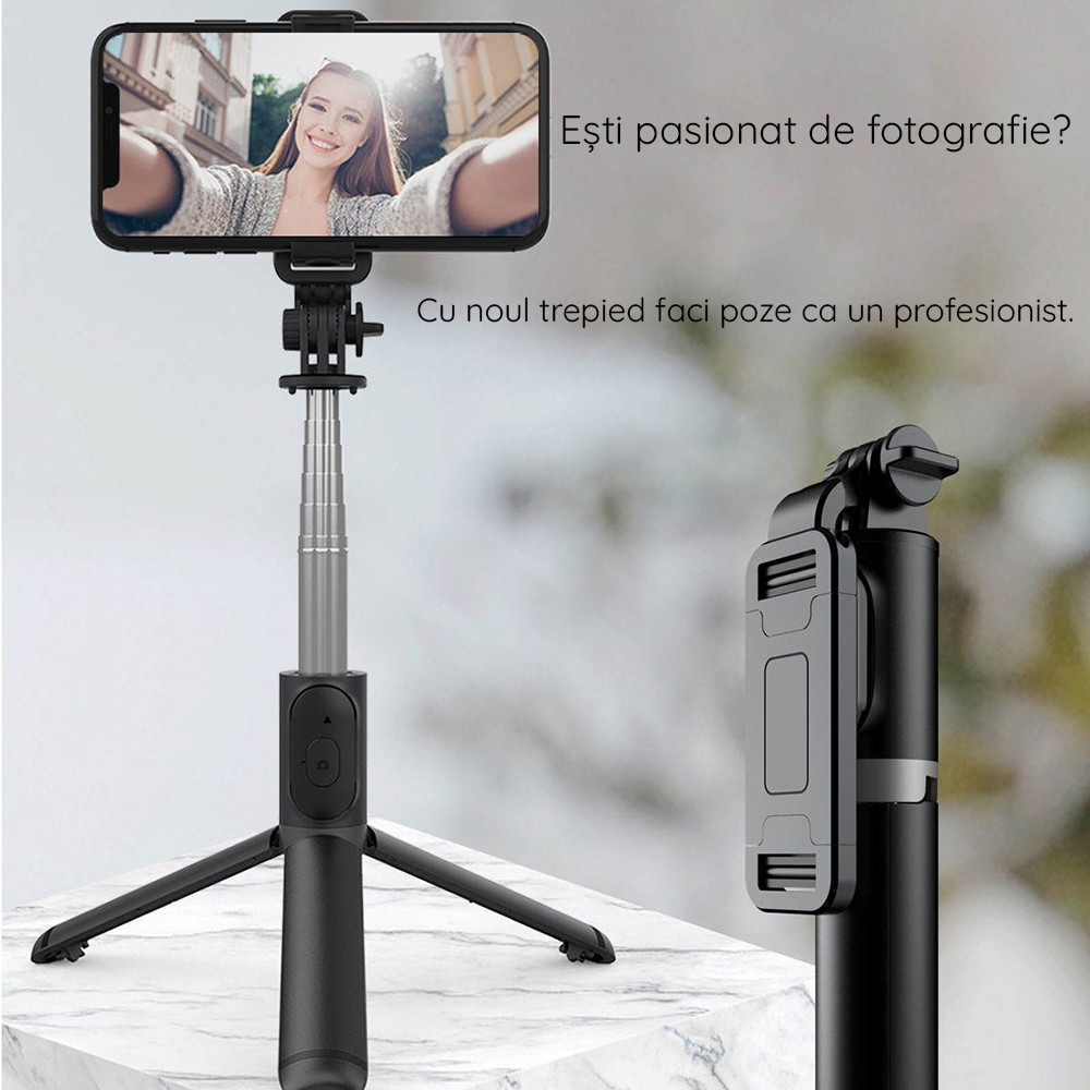 Selfie Stick Bluetooth Techsuit