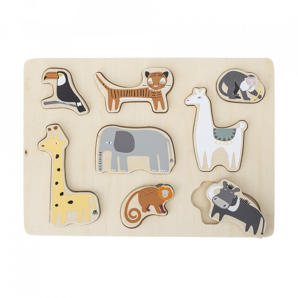JOC PUZZLE SAFARI DIN LEMN