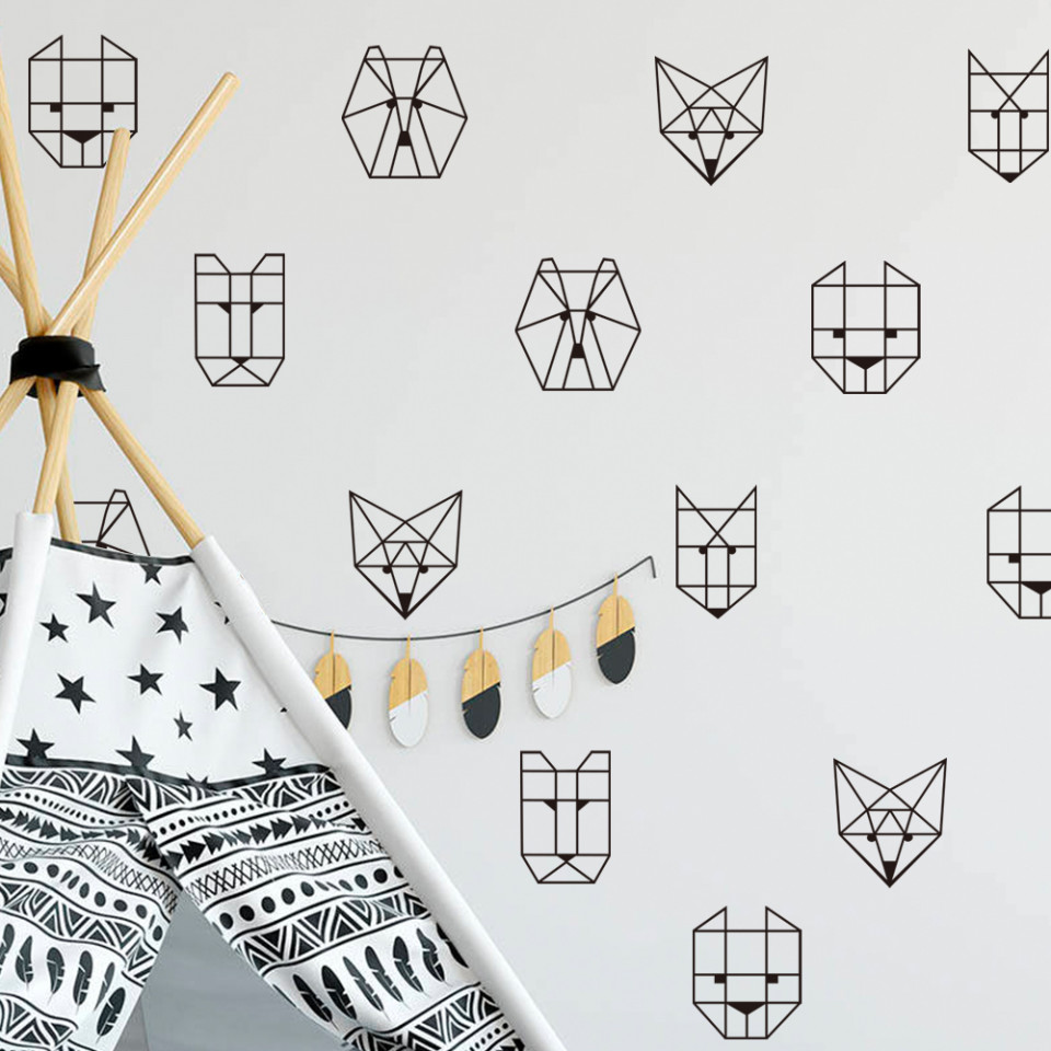 Sticker Origami Animals