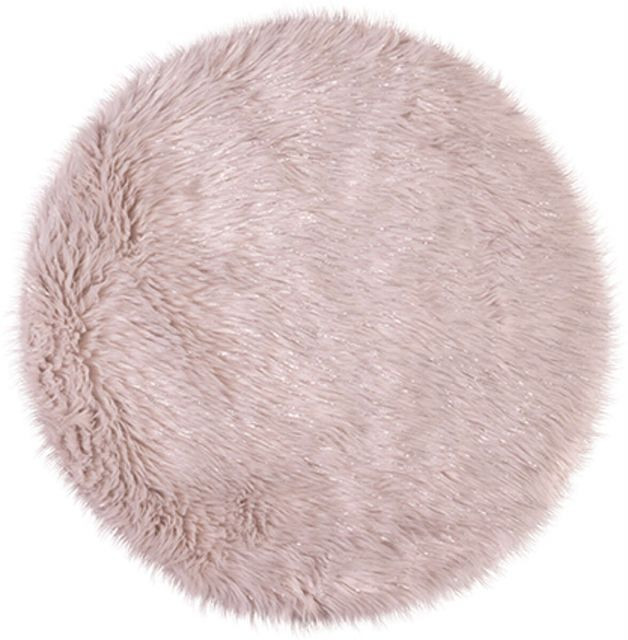 COVOR ROTUND SHINE PINK