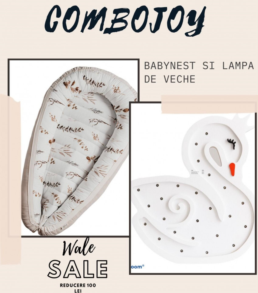 COMBOJOY - BABYNEST+ LAMPA VEGHE