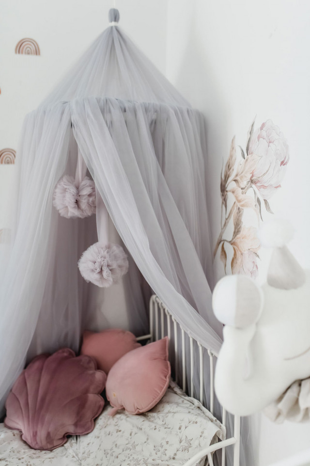 BALDACHIN LILIAC MARBLE- PUFF LINE
