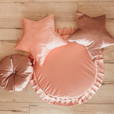 SET PERNE DECORATIVE ROZ SOMON