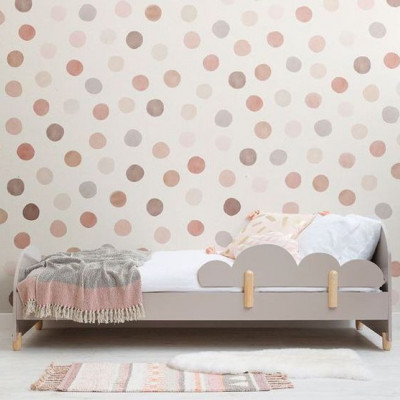 WATERCOLOR DOTS 8 CM, set 30 buc