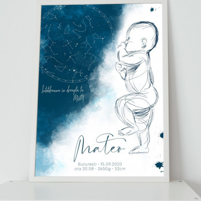 Sweet Baby Sky Poster Personalizat