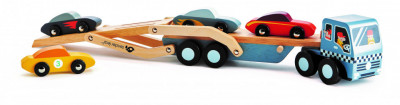 Transportatorul Auto Sport, din lemn premium - Car Transporter