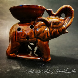 Suport aromaterapie ceramic model elefant