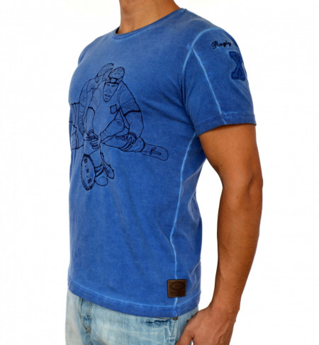 HERREN BESTICKTES T-SHIRT TRENDFIELD