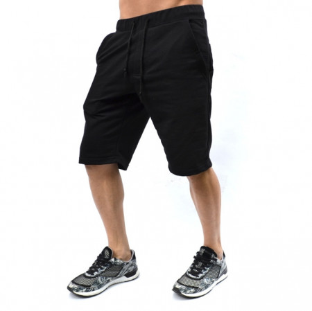 MENS CLASSIC BLACK SWEAT SHORTS SUMMER