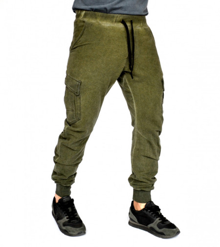 MENS CARGO TAPERED SWEATPANTS SPRING/FALL