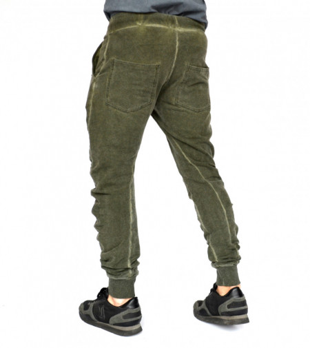 khaki sweat pants