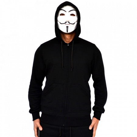 SWEAT HOODIE BLACK FALL WINTER WARM