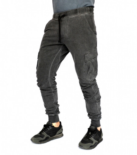 MENS CARGO TAPERED SWEATPANTS SPRING/FALL