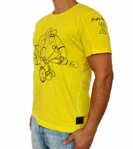 HERREN BESTICKTES T-SHIRT TRENDFIELD