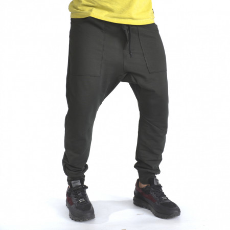 Drop crotch hot sale mens joggers