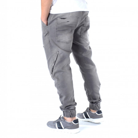 Denim Cargo Pants