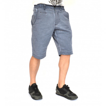 Men's shorts Blue oil dye