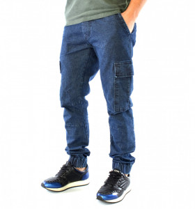 HERREN DENIM CARGO JEANS TRENDFIELD HERBST/WINTER