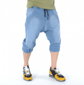 HERREN DENIM DROP CROTCH SHORTS TRENDFIELD