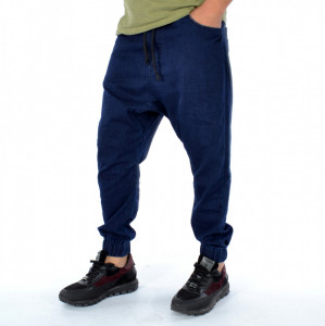 MEN'S DENIM DROP CROTCH PANTS TRENDFIELD SPRING