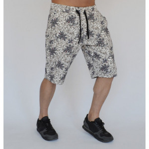 Men's Floral Motifs sweat shorts