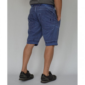 Men's shorts Navy Blue oil dye