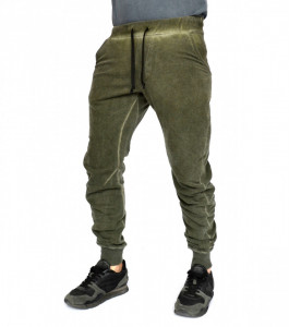 TAPERED SLIM FIT KHAKI HERREN JOGGINGHOSE FRÜHLING / HERBST