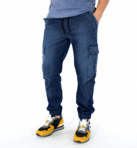 HERREN DENIM CARGO JEANS TRENDFIELD HERBST/WINTER