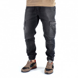 HERREN DENIM CARGO JEANS TRENDFIELD HERBST/WINTER