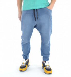 HERREN DENIM DROP CROTCH PANTS SPRING TRENDFIELD