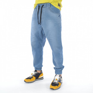 HERREN DENIM DROP CROTCH PANTS SPRING TRENDFIELD