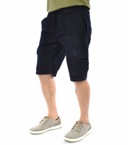 MEN'S DENIM CARGO SHORTS TRENDFIELD