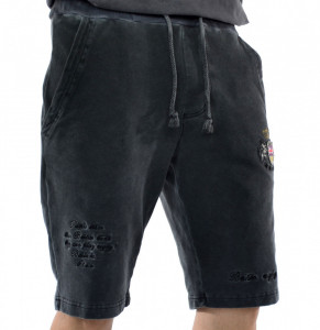 MEN'S EMBROIDERED SWEATSHORTS B.R.S. TRENDFIELD