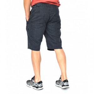 Men's grey denim shorts